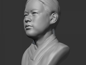 yu gwan-sun 3d print model 3D 打印模型