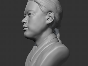 yu gwan-sun 3d print model 3D 打印模型