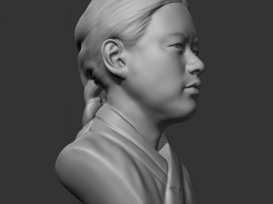 yu gwan-sun 3d print model 3D 打印模型