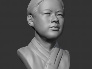 yu gwan-sun 3d print model 3D 打印模型