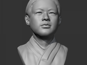 yu gwan-sun 3d print model 3D 打印模型
