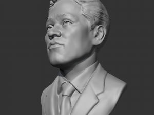 yun bong-gil 3d print model 3D Baskı Modeli