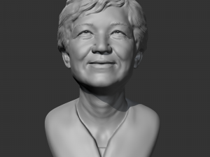 park geun-hye 3d print model 3Dプリントモデル