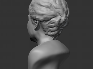 park geun-hye 3d print model Model Cetak 3D