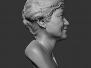 park geun-hye 3d print model Model Cetak 3D