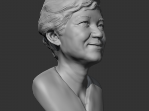 park geun-hye 3d print model Model Cetak 3D