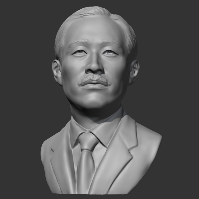 ahn chang-ho 3d print model Modèles 3D en vedette .c4d .max .obj .3ds .fbx .stl .blend 