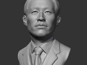 ahn chang-ho 3d print model 3Dプリントモデル