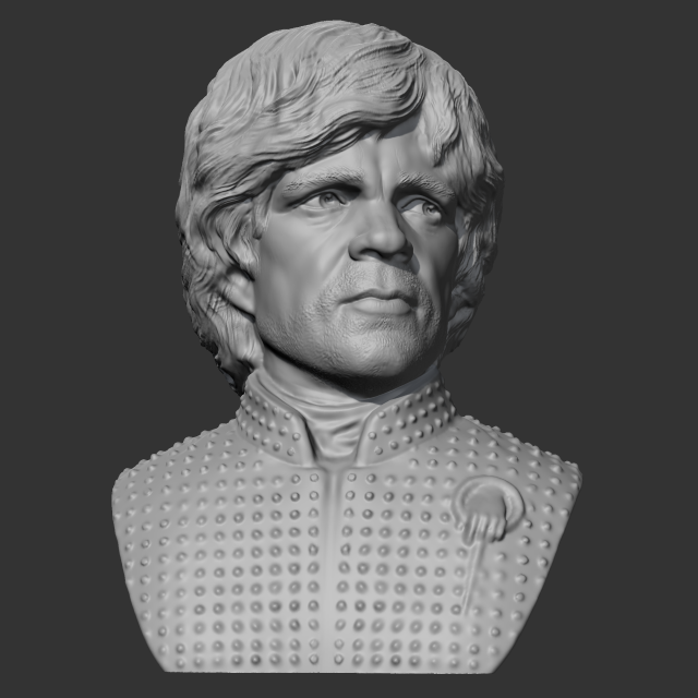 tyrion lannister 3d print model 3D Print Model .c4d .max .obj .3ds .fbx .stl .blend 