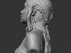 daenerys targaryen 3d print model Model do druku 3D