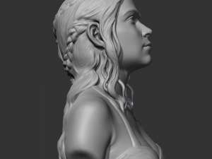daenerys targaryen 3d print model Model do druku 3D