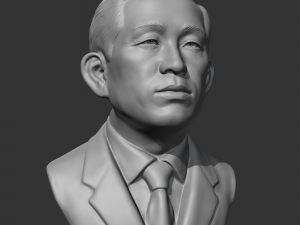 park chung-hee 3d print model Model Cetak 3D