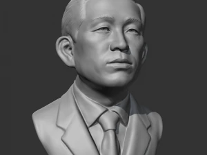 park chung-hee 3d print model 3D Print Model