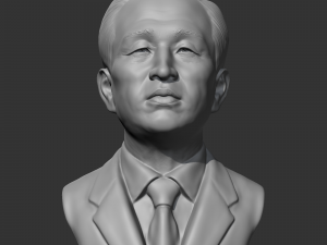 lee myung-bak 3d print model 3D Print Model
