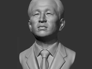 lee myung-bak 3d print model 3D Print Model