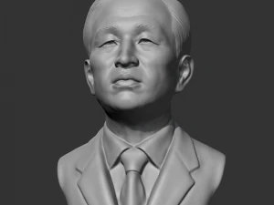 lee myung-bak 3d print model 3D Print Model
