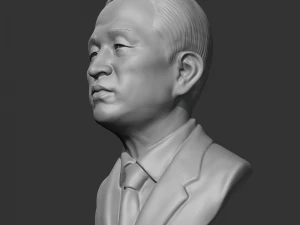 lee myung-bak 3d print model 3D Print Model