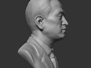 lee myung-bak 3d print model 3D Print Model