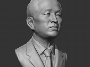 lee myung-bak 3d print model 3D Print Model