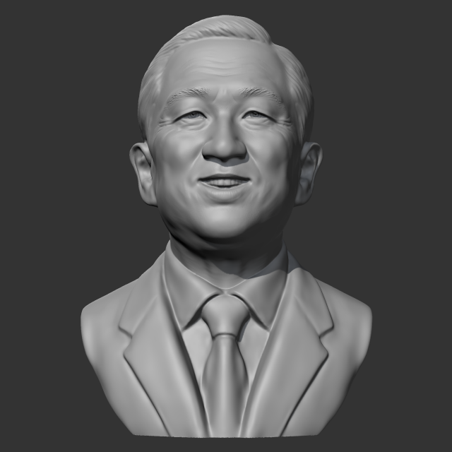 roh tae-woo 3d print model 3D Print Model .c4d .max .obj .3ds .fbx .stl .blend 