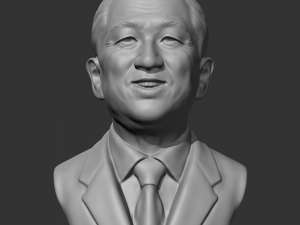 roh tae-woo 3d print model 3D 打印模型