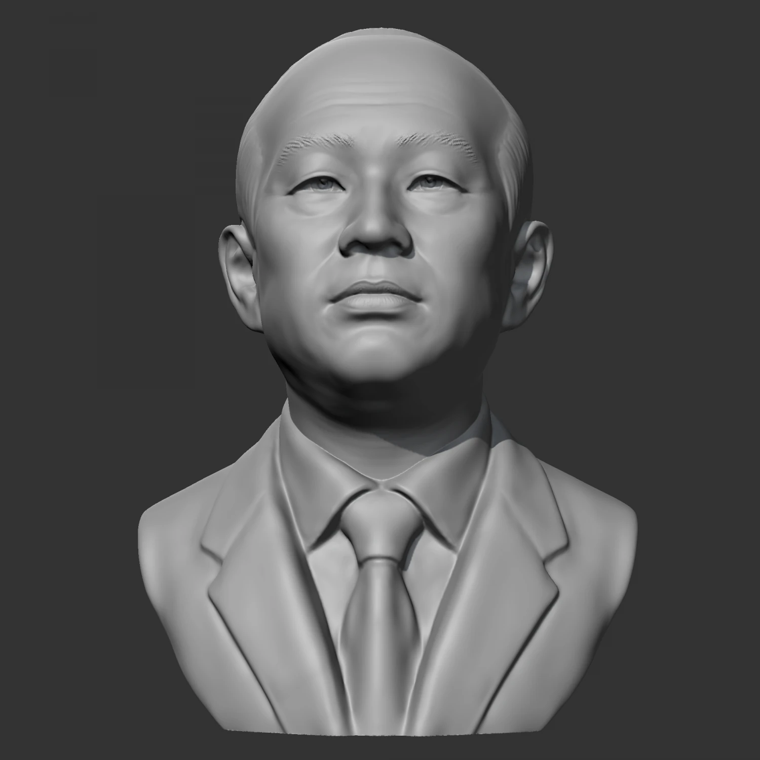 chun doo-hwan 3d print model 3D Print Model .c4d .max .obj .3ds .fbx .stl .blend 