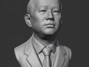 chun doo-hwan 3d print model Model do druku 3D