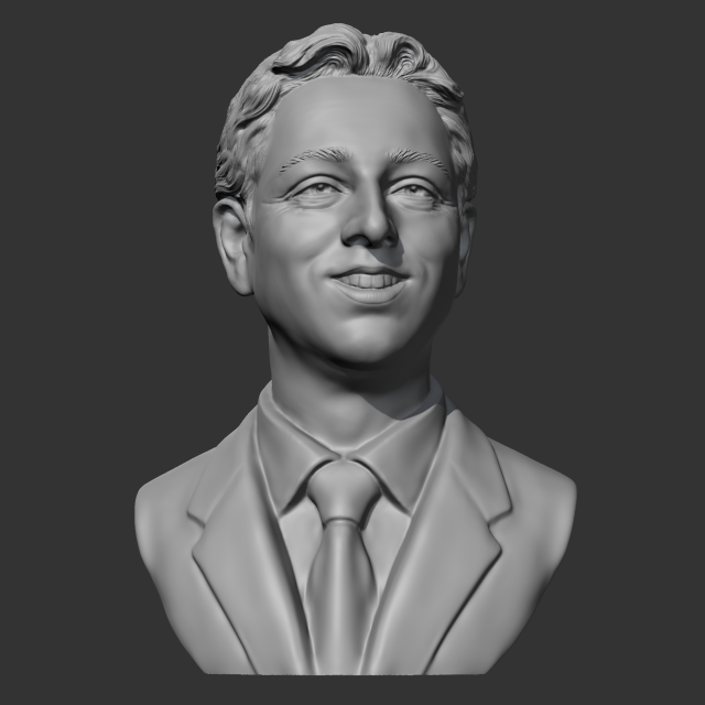 sergey brin 3d print model 3D Baskı Modeli .c4d .max .obj .3ds .fbx .stl .blend 