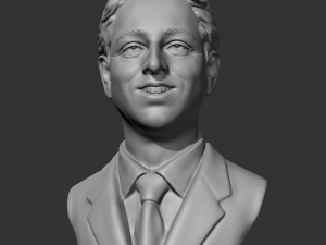 sergey brin 3d print model 3D Baskı Modeli