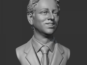 sergey brin 3d print model 3D Baskı Modeli