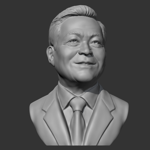 lee kun-hee 3d print model Modelo de impresión 3D .c4d .max .obj .3ds .fbx .stl .blend 