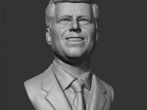 约翰&middot;F&middot;肯尼迪 3D 打印模型 3D 打印模型