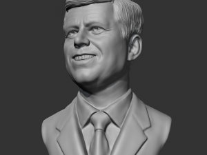 john f kennedy 3d print model 3D प्रिंट मॉडल