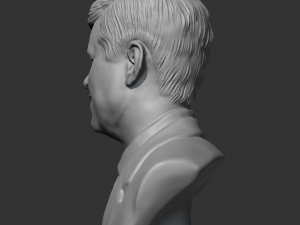 john f kennedy 3d print model 3D प्रिंट मॉडल