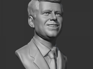 john f kennedy 3d print model 3D प्रिंट मॉडल