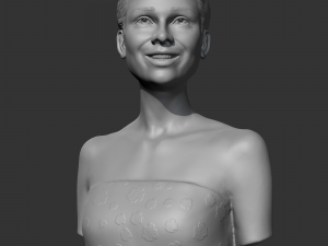 audrey hepburn 3d print model 3D Baskı Modeli
