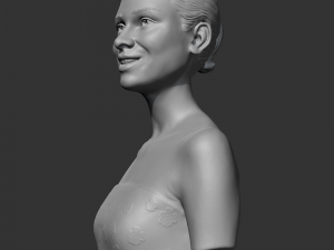audrey hepburn 3d print model 3D Baskı Modeli