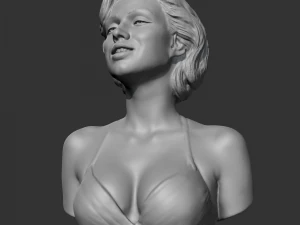 marilyn monroe 3d print model 3D Print Model