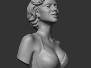 marilyn monroe 3d print model 3D Print Model