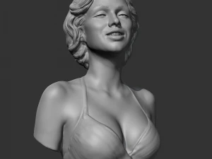 marilyn monroe 3d print model 3D Print Model