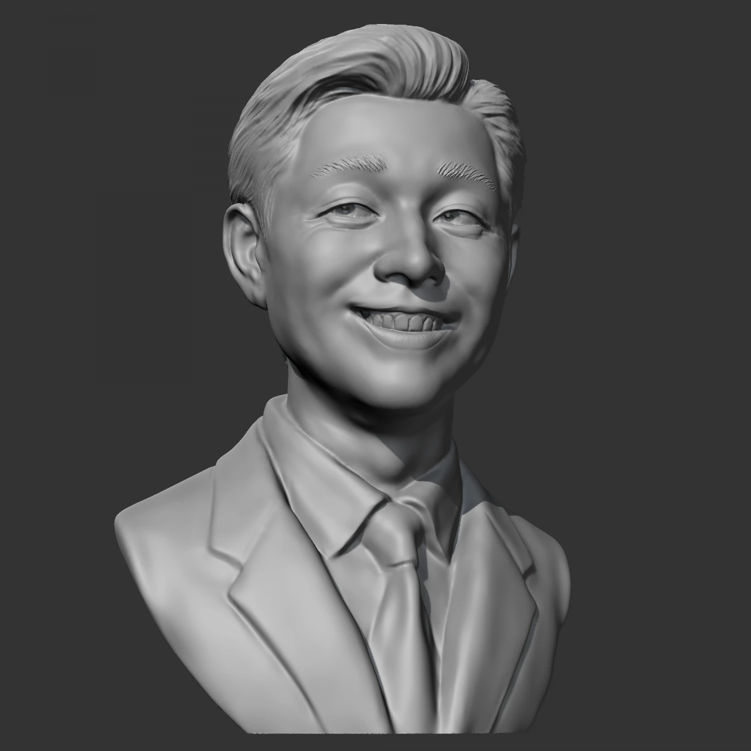 salesman bust 3d print model 3D Print Model .c4d .max .obj .3ds .fbx .stl .blend