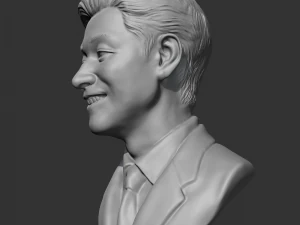 salesman bust 3d print model 3D Print Model
