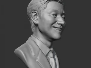 salesman bust 3d print model 3D Print Model