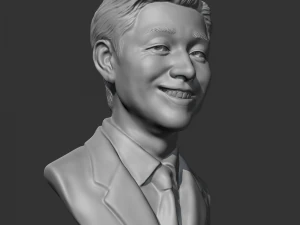 salesman bust 3d print model 3D Print Model