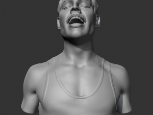 freddie mercury 3d print model 3D Print Model