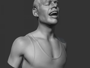 freddie mercury 3d print model 3D Print Model