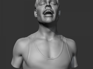 freddie mercury 3d print model Modèles 3D en vedette