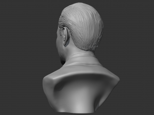 Leonardo Dicaprio 3D print model Model Cetak 3D