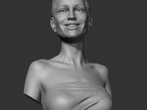 Angelina Jolie 3D print model 3D Print Model