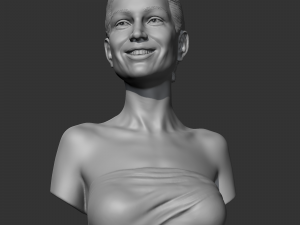 Angelina Jolie 3D print model 3D प्रिंट मॉडल